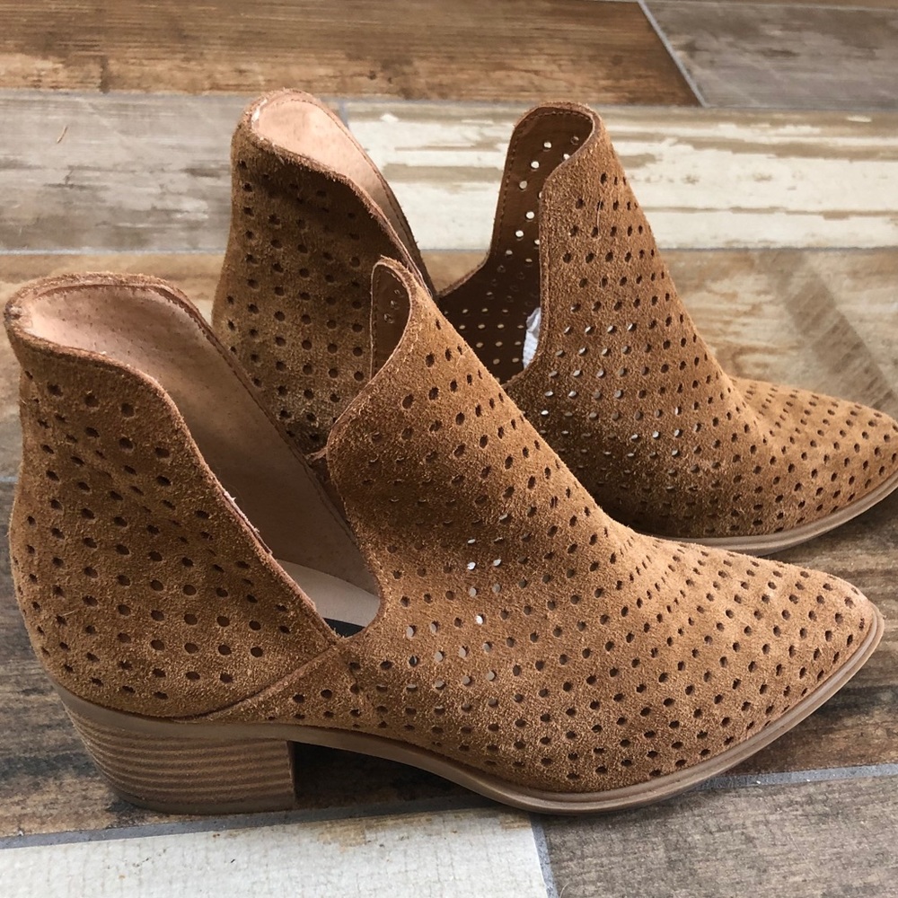 Steve Madden Brown Ankle Booties